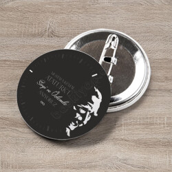 10 Kasım Tasarım Baskılı Buton Rozet online tasarla