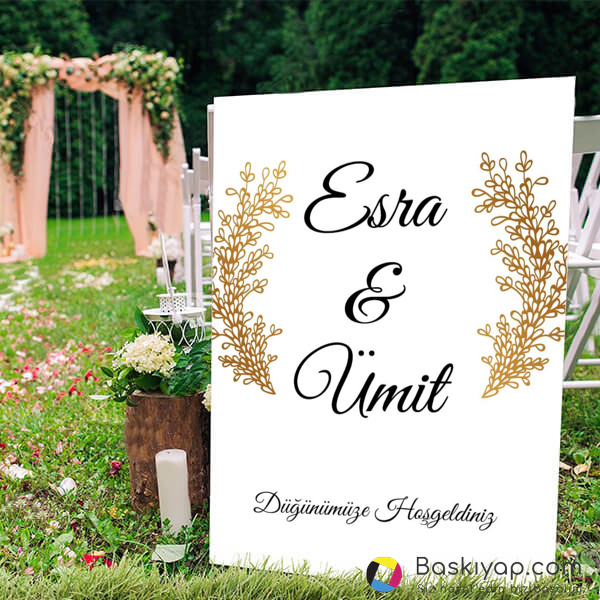 Altın Çiçek Desenli online tasarla