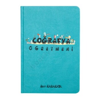 2026 Tarihli Coğrafya Öğretmeni Tasarımlı 17X24Cm Ajanda online tasarla