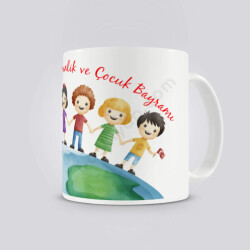 23 Nisan Çocuk Bayramı 2 Tasarım Kupa Bardak online tasarla