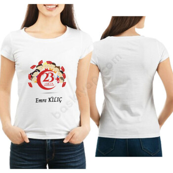 23 Nisan Çocuk Bayramı 7 Beyaz Tişört online tasarla