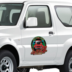 4X4 Out Of Bounds Offroad Sticker online tasarla