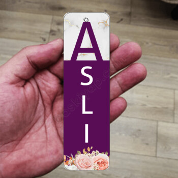 A Harf Tasarım Metal Kitap Ayracı online tasarla