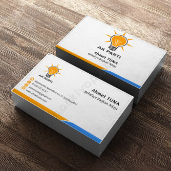 Ak Parti Kartvizit online tasarla