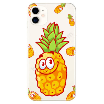 Ananas Tasarımlı İphone 11 Telefon Kılıfı online tasarla