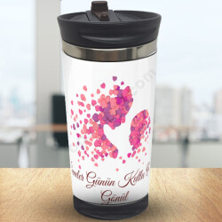 Anneler Günü Kalpli 300Ml online tasarla