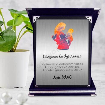 Anneler Gününe Özel Plaket online tasarla