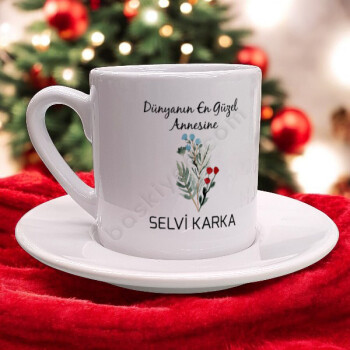 Anneye Özel Türk Kahvesi Fincanı online tasarla