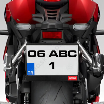 Aprilia Logolu Plakalık online tasarla