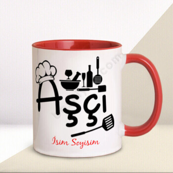 Aşçı Tasarım Kupa online tasarla