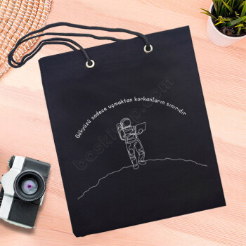 Astronot Desenli Çanta online tasarla