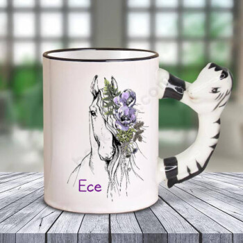 At Desenli Kupa online tasarla