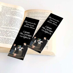 Atatürk Tasarımlı Öğretmenler Günü Kitap Ayracı online tasarla