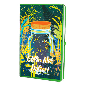 Ateş Böceği Desenli Ajanda online tasarla