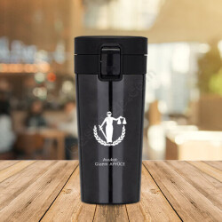 Avukat Vakumlu Premium Çelik Termos online tasarla