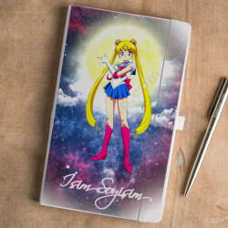 Ay Savaşcısı Tasarımlı Ajanda online tasarla