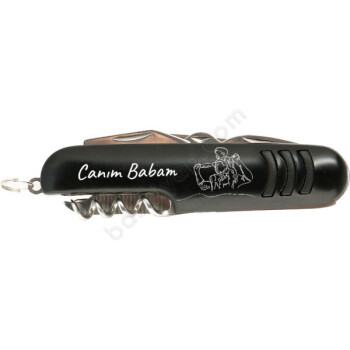 Babalar Günü İçin İsme Özel 7 Fonksiyonlu Siyah Çakı online tasarla