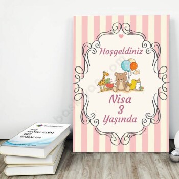 Baby Shower Afiş Tasarımı online tasarla