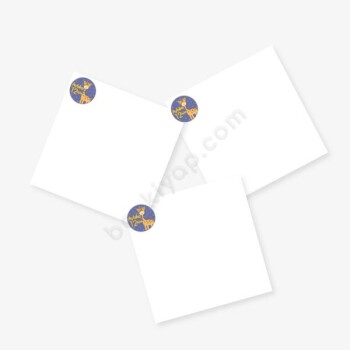 Baby Shower Kağıt Sticker (Yapışkanlı) online tasarla