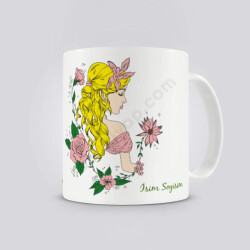 Bahar Kadını 9  Kendin Tasarla Kupa online tasarla