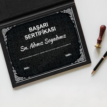 Başarı Sertifikası 6 online tasarla