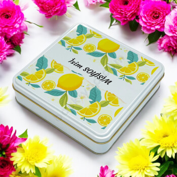 Baskılı Kişiye Özel Teneke Kutu online tasarla