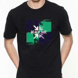 Beach Side Tişört online tasarla