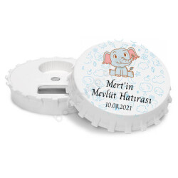 Bebek Mevlüdü Hediyelik Magnet Şişe Açacak online tasarla