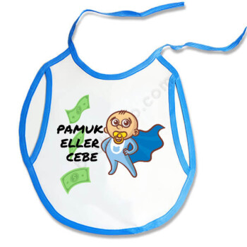 Bebek Tasarımlı Mama Önlüğü online tasarla