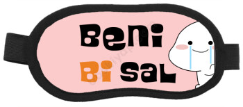 Beni Bi Sal Tasarımlı Göz Bandı online tasarla