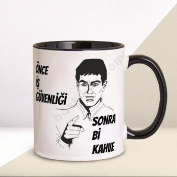 Bi Kahve Temalı Kendin Tasarla Kupa Bardak online tasarla