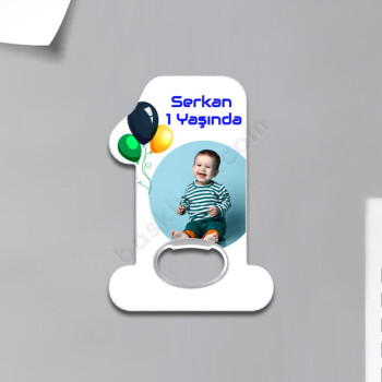 Bir Yaş Magnet Açacak online tasarla