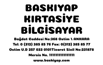 Büyük Boy Saplı Kaşe online tasarla