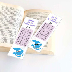 Çarpım Tablosu 8 Eğitici Kitap Ayracı online tasarla