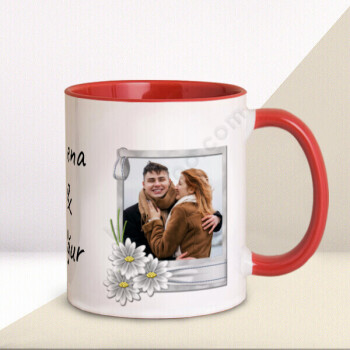 Çerçeveli Sevgili Kupası online tasarla