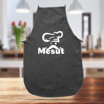 Chef Yazılı Mutfak Önlüğü online tasarla