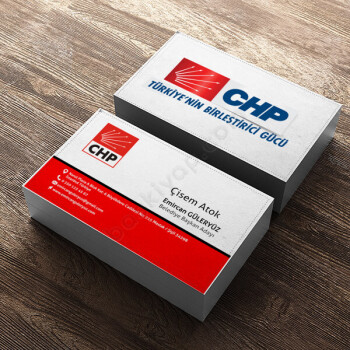 Chp Belediye Başkanı Adayı Kartviziti online tasarla