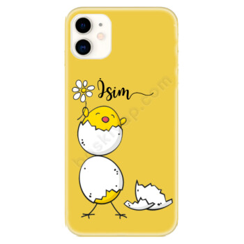 Civciv Tasarımlı Sarı Telefon Kılıfı online tasarla