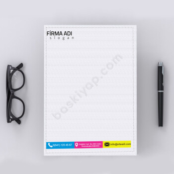 Cmyk Renkli Antetli Kağıt online tasarla