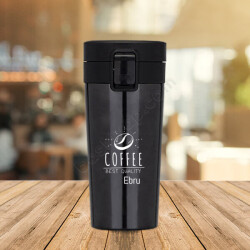 Coffee Vakumlu Premium Çelik Termos online tasarla