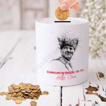 Cumhuriyetimizin 100.Yılı Kumbara online tasarla