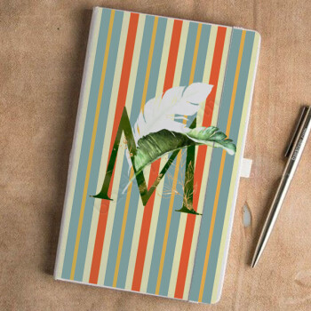 Desenli 8 Beyaz Ajanda online tasarla