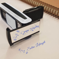 Desenli Trodat Pocket Printy Cep Kaşe 9511 | Siyah-Beyaz online tasarla