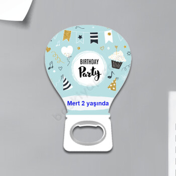Doğum Günü Balon Magnet Açacak online tasarla