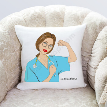 Doktor 2 Tasarım Yastık online tasarla