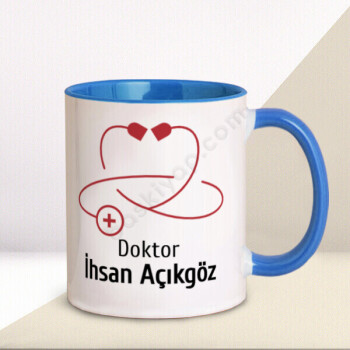 Doktor Tasarımlı Kupa Bardak online tasarla