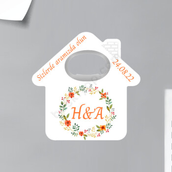 Düğün Tasarımlı Magnet online tasarla