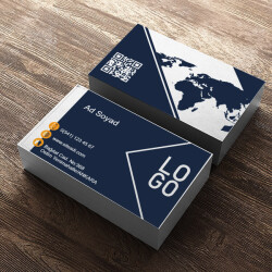 Dünya Mavi Beyaz online tasarla