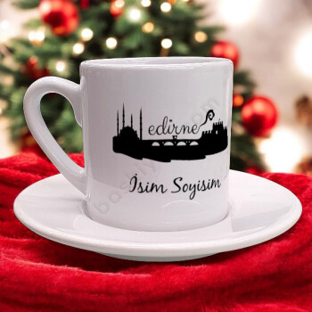 Edirne Temalı Kendin Tasarla Türk Kahvesi online tasarla