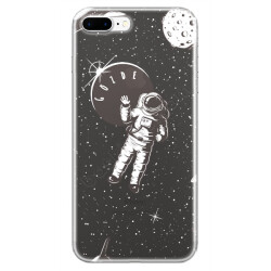 Eğlenceli Astronot Tasarım 4 Baskılı Iphone 7 Plus Kılıf online tasarla